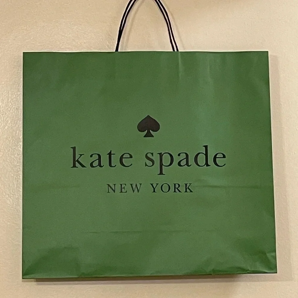 KATE SPADE Reusable Shopping Gift Bag with Tissue Paper